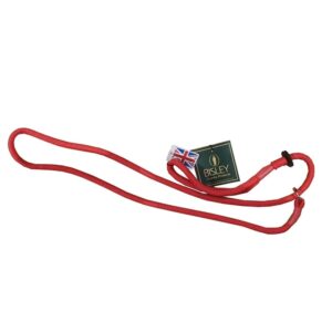 Dog Lead Loose Red Braid Dog Slip By Bisley 8mm x 1.5m