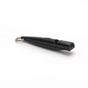 Acme Plastic Dog Whistle Black 210 Ultra High Pitch With Pea