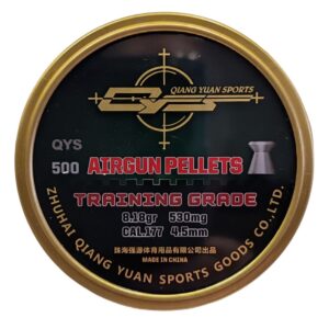 QYS Training Flat Nose 8.18gr Pellets