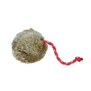 Rabbit Fur Long Throw Gun Dog Training Dummy Ball