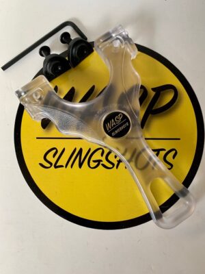 WASP Wolf Compact OTT Slingshot Frame Ice Clear