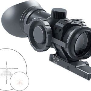 Immersive Optics 10x40 Prismatic Scope Mildot Extended MOA Adj. Mounts