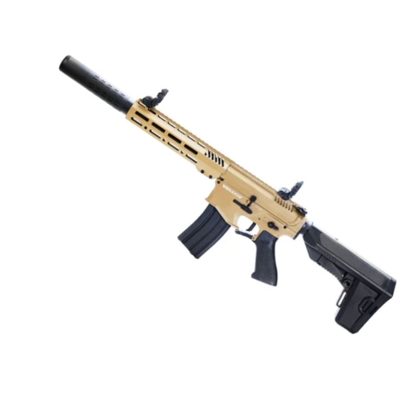 KLI Venator MKII AEG Electric 4.5mm BB .177 Airgun Tan - Image 4
