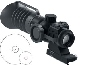 Immersive Optics 5x24 Prismatic Scope Mildot Rapid MOA Adj. Mounts