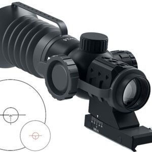 Immersive Optics 5x24 Prismatic Scope Mildot Rapid MOA Adj. Mounts