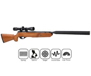 Remington Tyrant Wood Stock .177 Air Rifle with 4x32 Scope