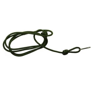 Bisley 3mm Traditional Whistle Lanyard Fixed neck loop adjustable clip
