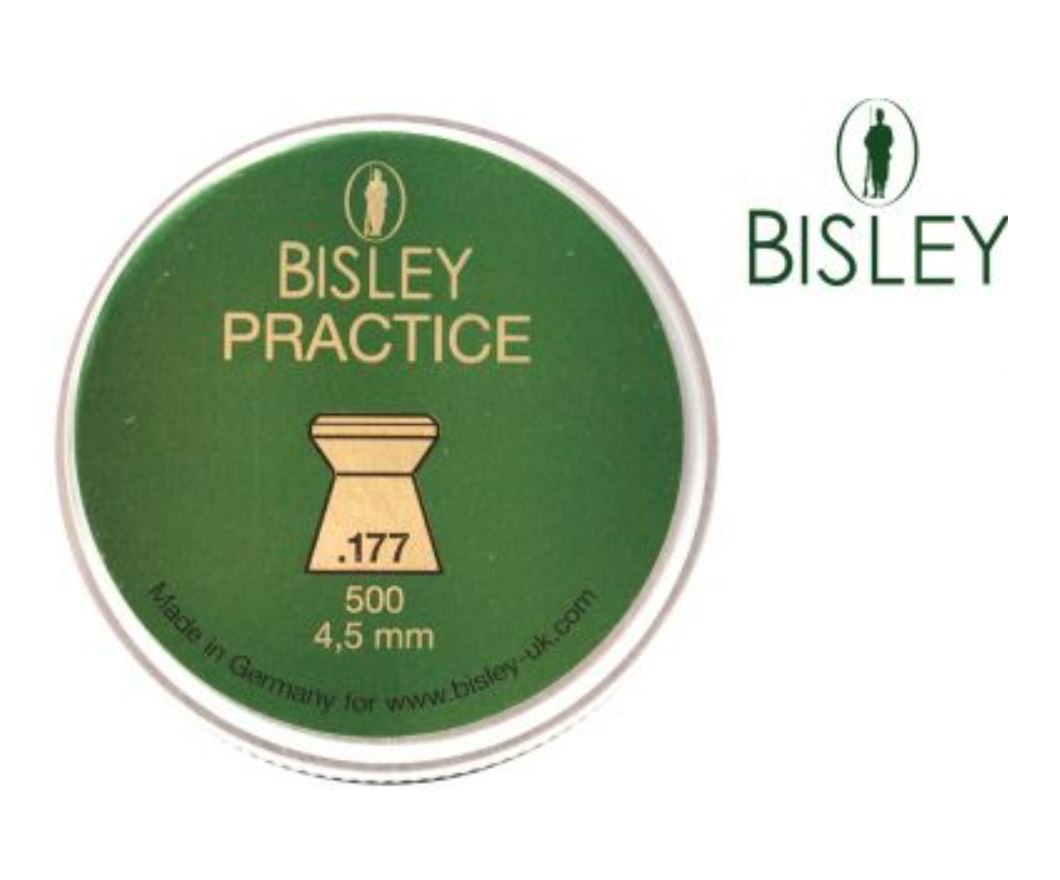 Bisley Practice Pellets .177 8.18gr Airgun Pellets Tin of 500 - Image 5