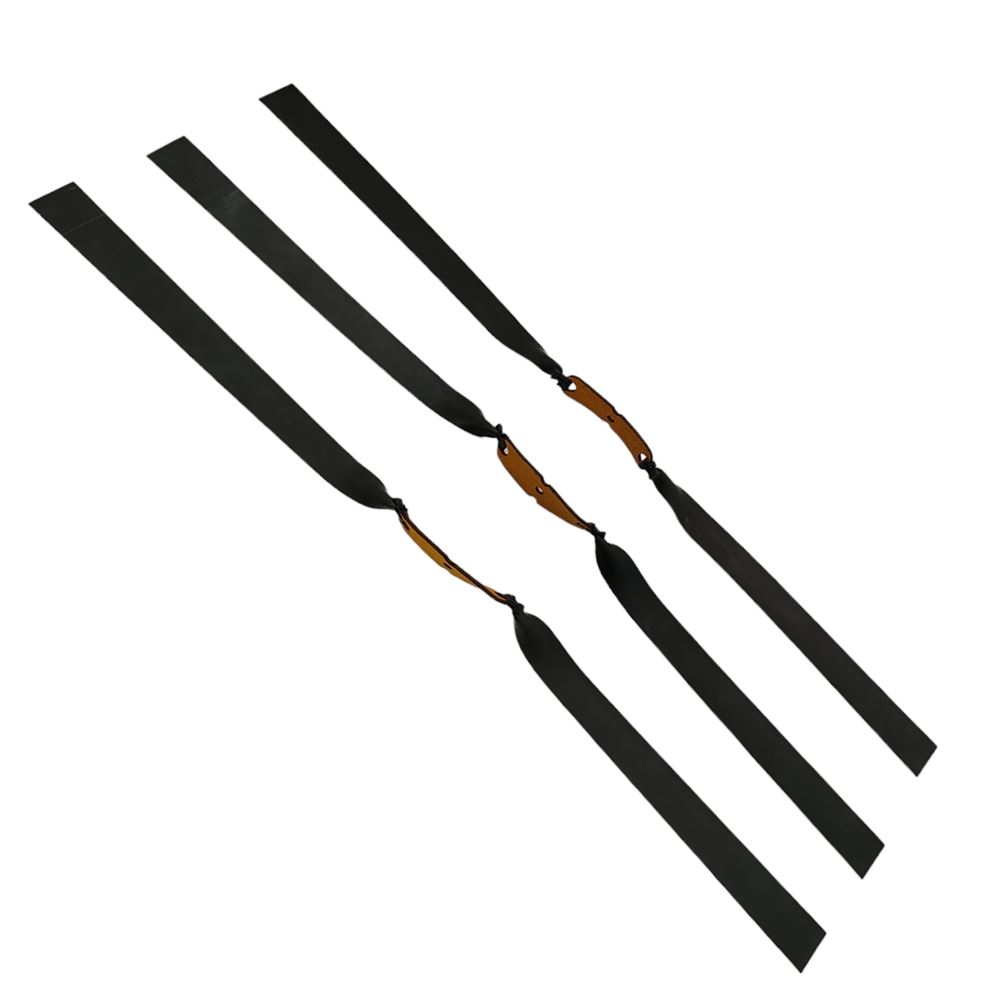 SWC Slingshot Flatbands .75 22-15 Catapult Elastic Black 3pk - Image 6