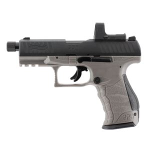 Walther PPQ M2 Q4 TAC Air Pistol Combo 4.6in Set with red dot sight Co2 .177