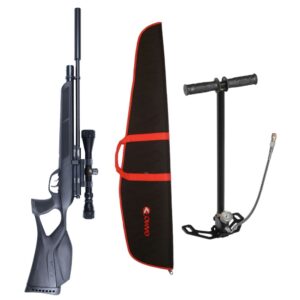 Gamo Phox PCP Air Rifle Pack .177 Includes Rifle, Pump, Scope and Bag