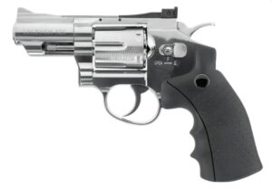 Legends Revolver S25 2.5" Barrel .177 Pellet CO2, Silver by Umarex