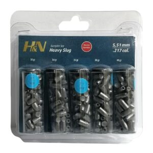 H&N Heavy Slug Sampler .22 (.217 5.51mm) 5 Weights 30gr - 40gr