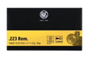 RWS Target Elite Plus 69gr .223 REM Box of 20
