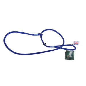Dog Lead Loose Blue Braid Dog Slip By Bisley 8mm x 1.5m