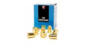 Fiocchi Blanks .380 R Rimmed Centre Fire Crimped Box of 50