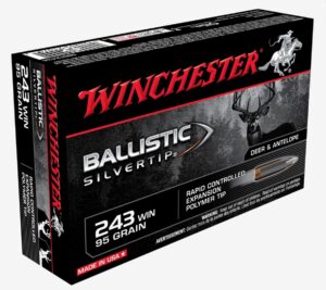 Winchester .243 WIN 95 Grain Ballistic Silvertip 20 Rounds