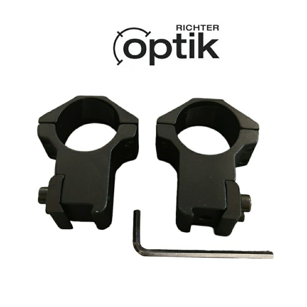 Richter Optik Rifle Scope Mounts Economy Two Piece High - Image 2