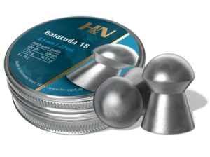 H&N Baracuda 18 Airgun Pellets 5.52mm .22 Tin of 200