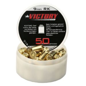 Ammo Victory Blanks .380 9mm RK 50 Centre Fire Box of 50