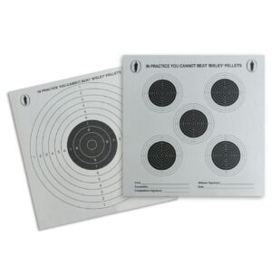 Paper Targets 14cm Pack of 1000 Grade 1 by Bisley 5+1 Double Sided