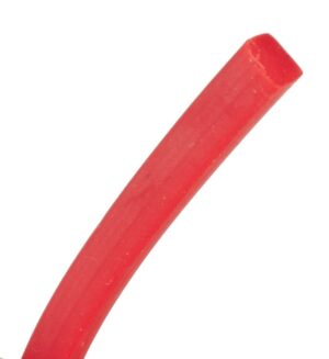 Slingshot 8 x 8mm Red Rubber per 1m length