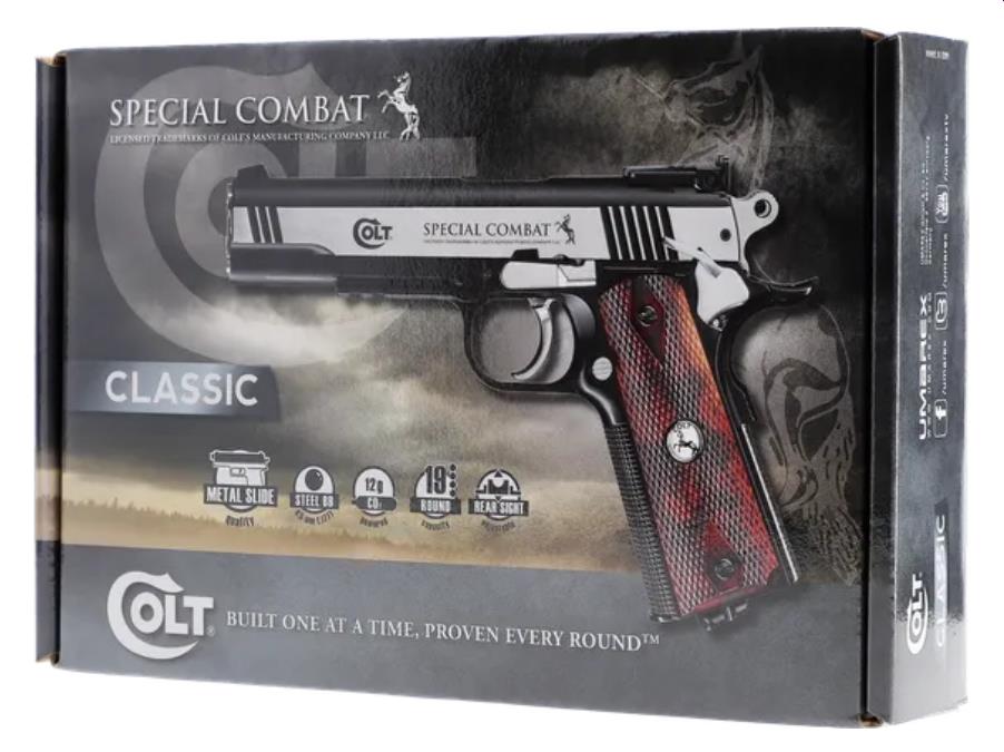 Colt Special Combat Classic Co2 4.5 .177 BB Pistol - Image 4