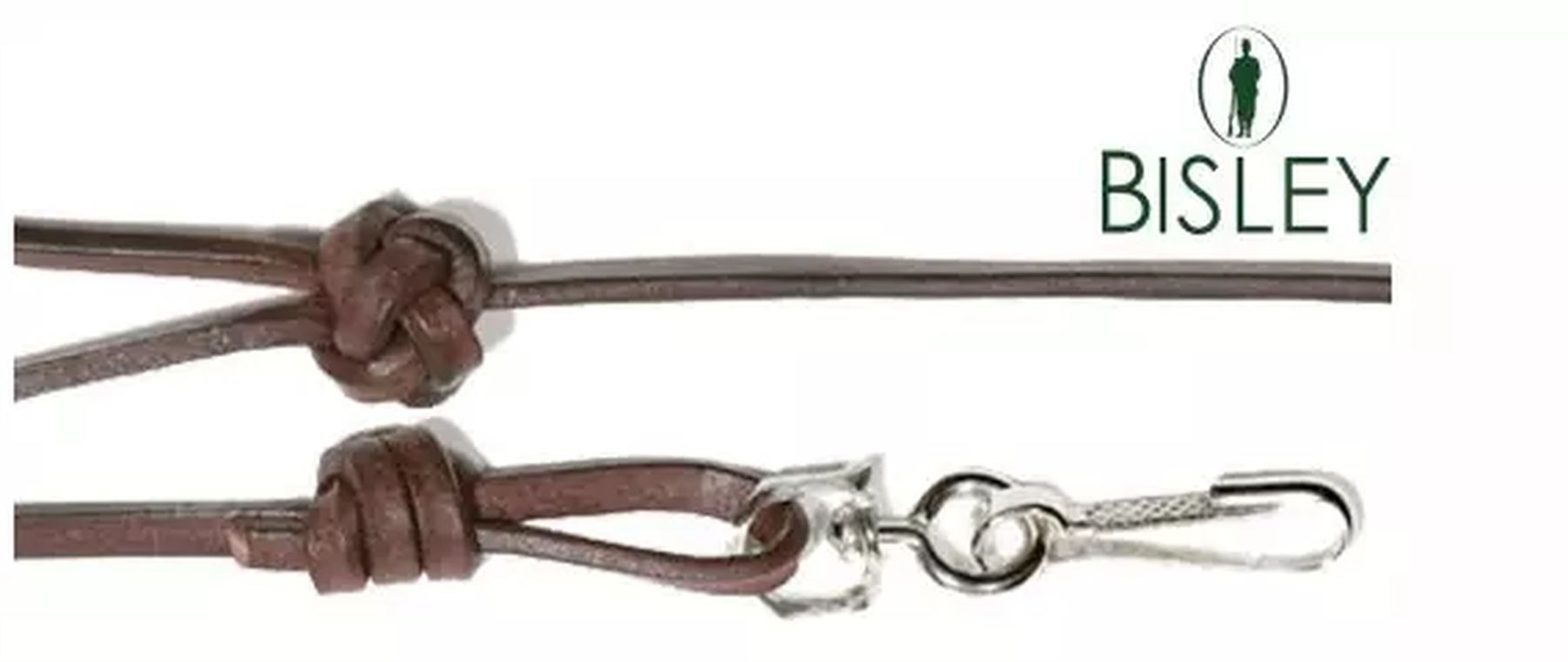 Bisley Bootlace Leather Whistle Lanyard Dark Tan Hand made - Image 4