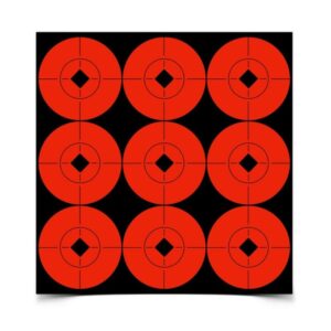 Birchwood Casey Target Spots 2 inch Orange 90 Self Adhesive Target Patches