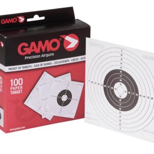 Gamo Paper Targets 100 pack Single Side Heavy Card