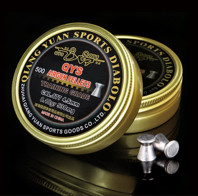 QYS Training Flat Nose 8.18gr Pellets - Image 4
