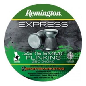 Remington Express Plinking Flat Pellets 250 .22 (5.5mm) Target