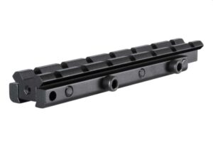 Hawke Dovetail to Picatinny Elevator Rail 1pce adjustable elevation angle
