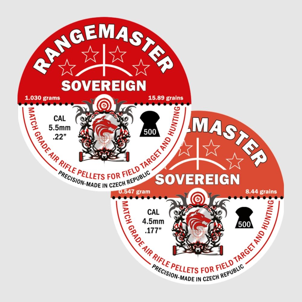 Rangemaster Sovereign .22 15.9gr Pellets Tin of 500 - Image 4