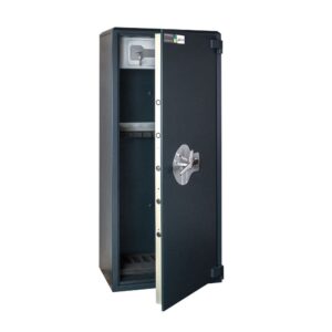 Burton Safes Gamekeeper Gold Gun Safe 9 Rifles with Electronic Entry
