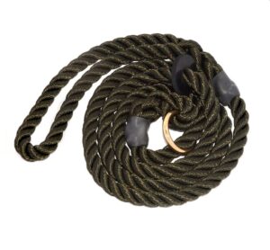 Elite Dog Slip Lead Green By Bisley 12mm x 1.52m
