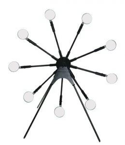 Milbro 9 Round Spinning Airgun Target