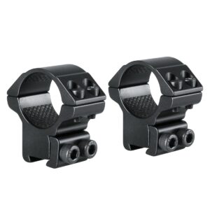 Hawke Rifle Scope Match Mounts 9-11mm Medium 1 inch 2 piece