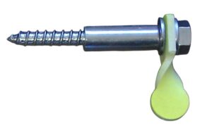 Single Spinner 1.5cm Target by Gr8fun Metal Screw in Spinning Target for Airguns