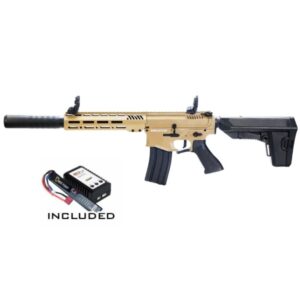 KLI Venator MKII AEG Electric 4.5mm BB .177 Airgun Tan
