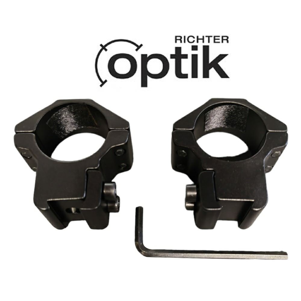 Richter Optik Rifle Scope Mounts Economy Two Piece Medium - Image 2