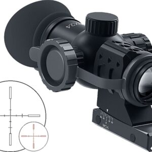 Immersive Optics 10x24 Prismatic Scope Mildot MOA Adjustable Mounts