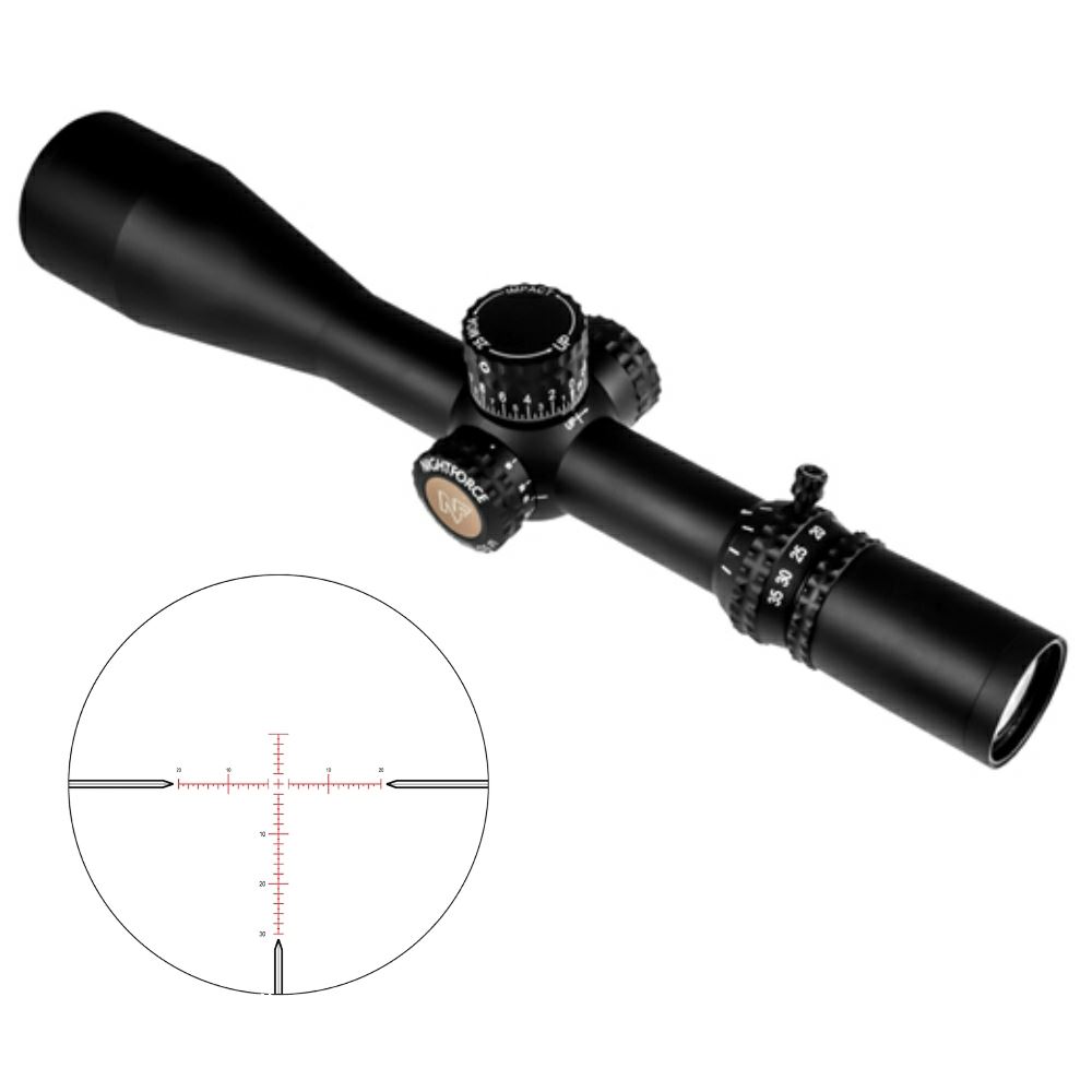 Nightforce ATACR Scope 5-25x56 F1 ZeroStop .250 Moa Digillum Ptl MOAR