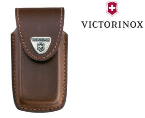 Swiss Army Knife Large Leather Pouch by Victorinox