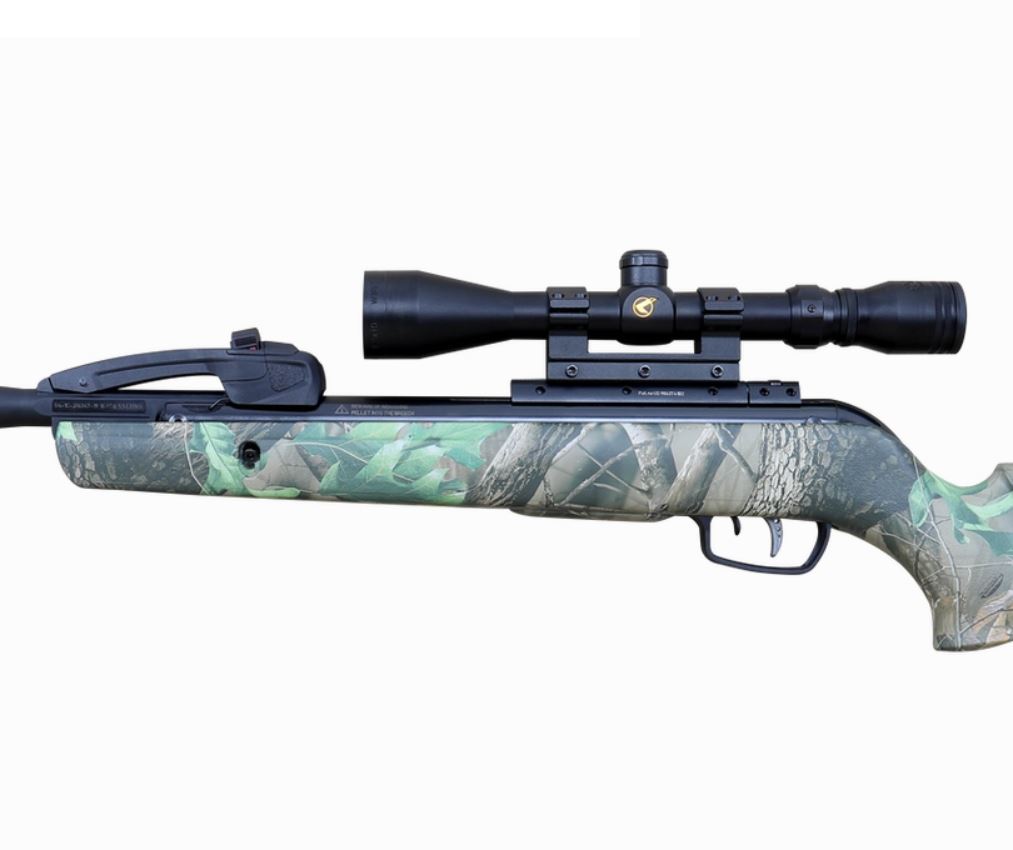 Gamo Swarm Camo Rocket Multishot Air Rifle .22 with 3-9x40 Scope - Image 2