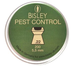 Bisley Pest Control Pellets .22 5.5 Airgun Pellets Tin of 200