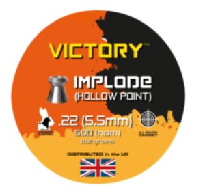 Victory Implode (Hollow Point) Pellets 500 .22 (5.5mm)