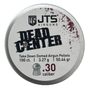 JTS Dead Center 45.06gr .30 Airgun Pellets Tin of 100