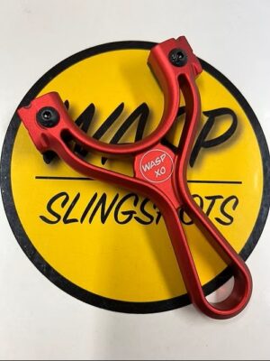 WASP XO Pro Ultra Light Aluminium EDC Slingshot Red