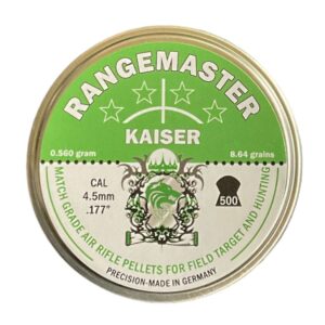Rangemaster Kaiser .177 8.64gr Pellets Tin of 500